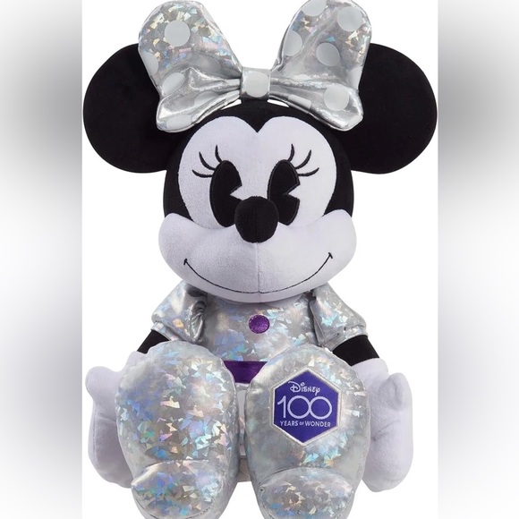 Disney Other - New Disney100 Years of Wonder Minnie Mouse Large Plush Stuffed Animal 2023